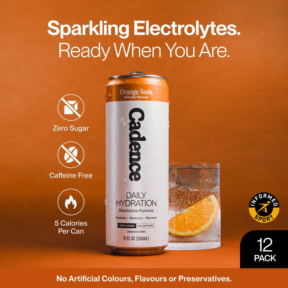 Daily Hydration Drink - Orange Soda