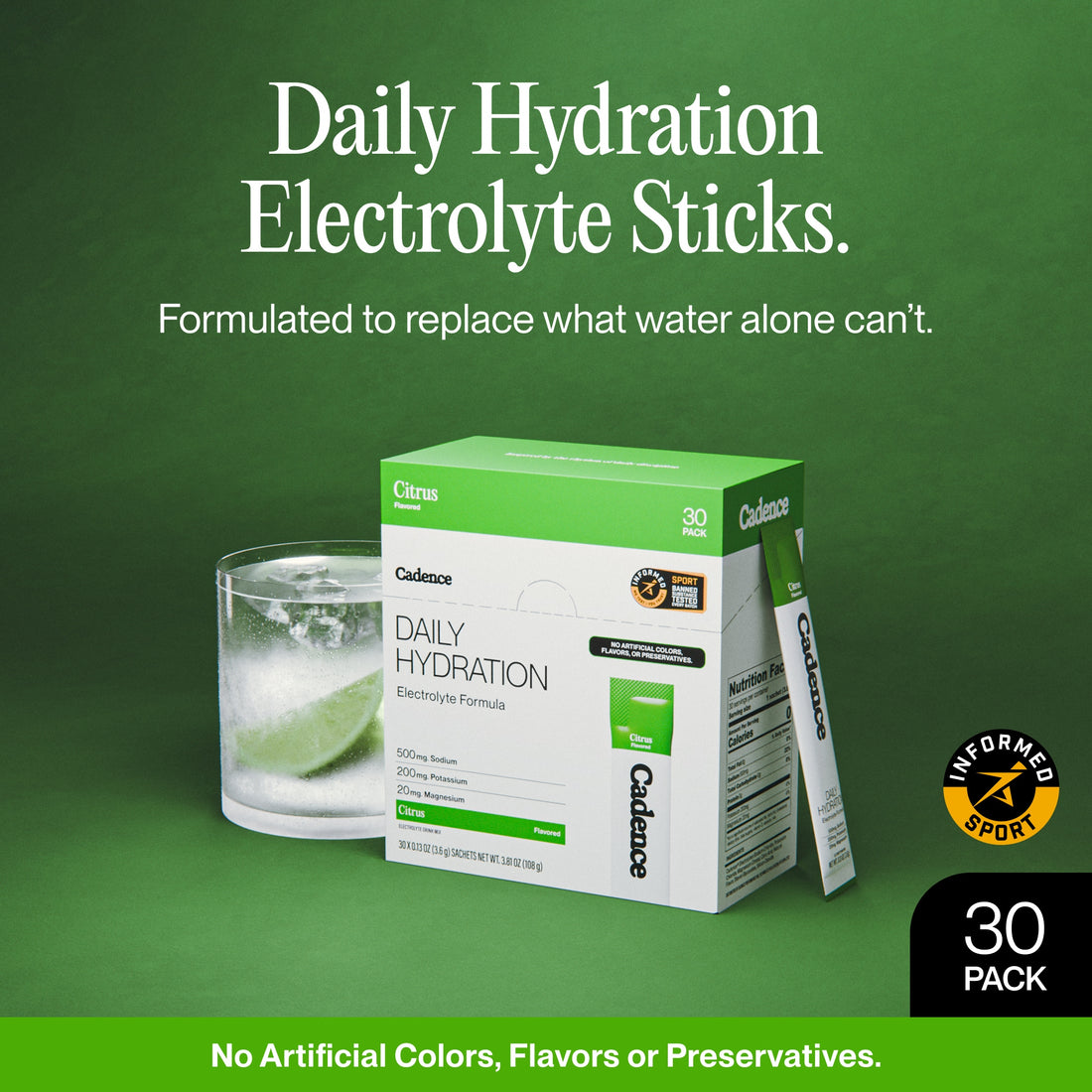 Daily Hydration Sticks - Citrus