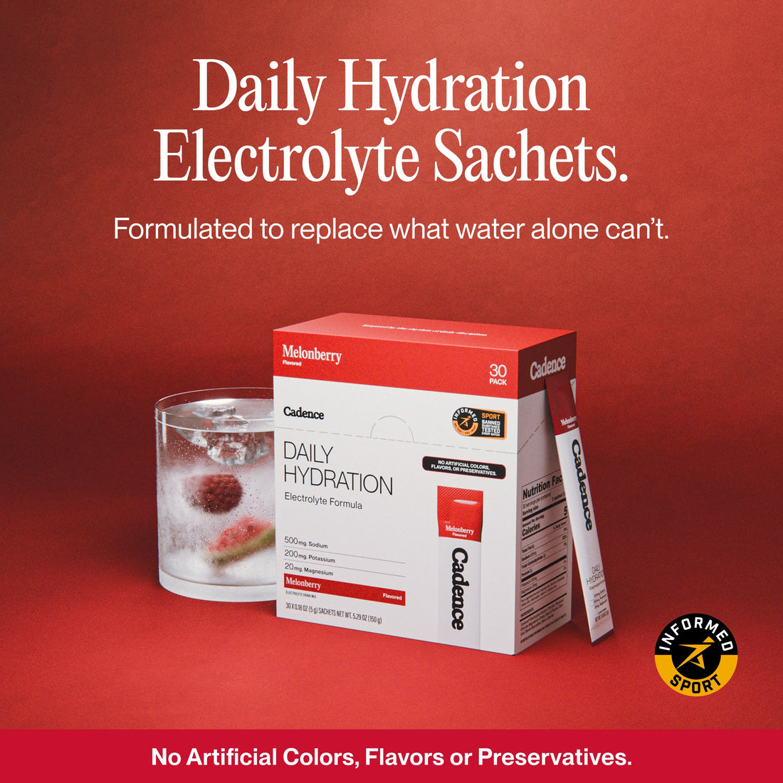 Daily Hydration Sachets - Melonberry