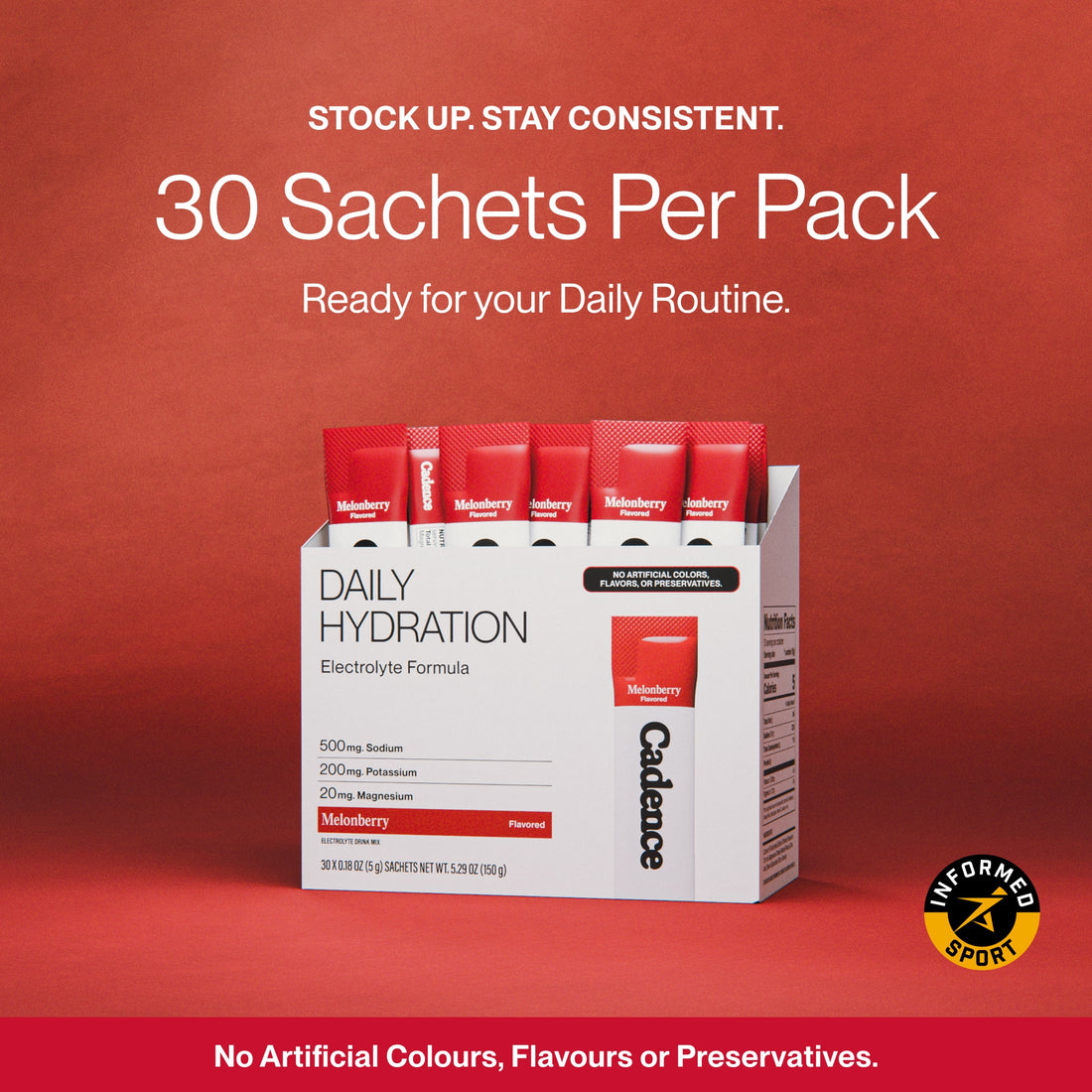 Daily Hydration Sachets - Melonberry