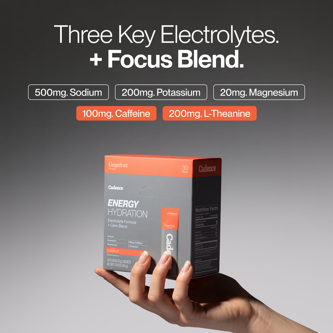 Energy Hydration Sachets - Grapefruit