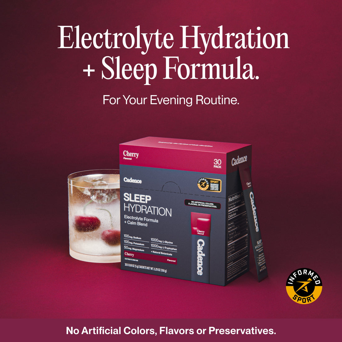 Sleep Hydration Sachets - Cherry (Upsell Test)