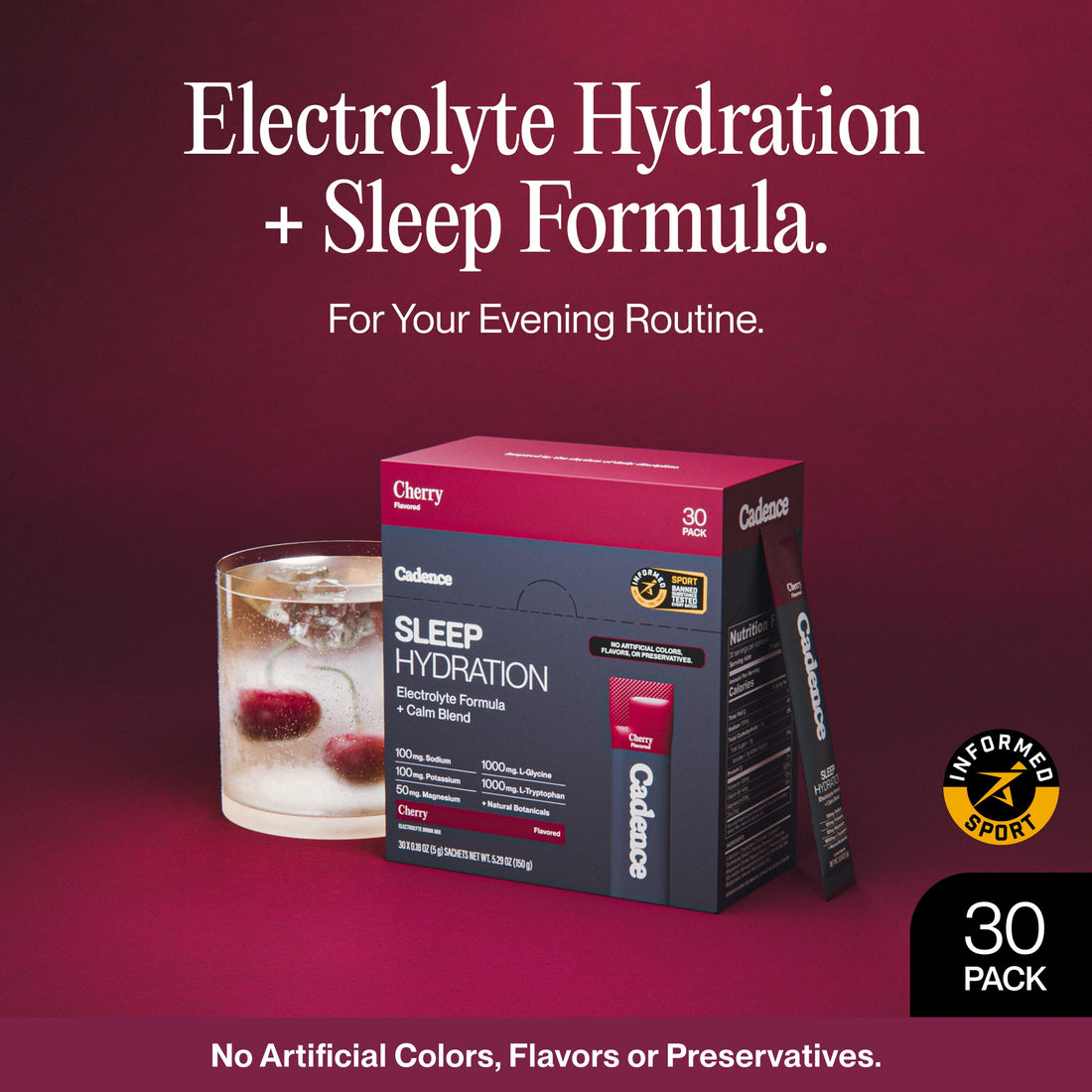 Sleep Hydration Sticks - Cherry (Multibuy)