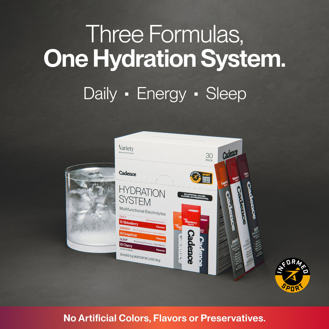 Hydration Sachet Stack - Variety Pack
